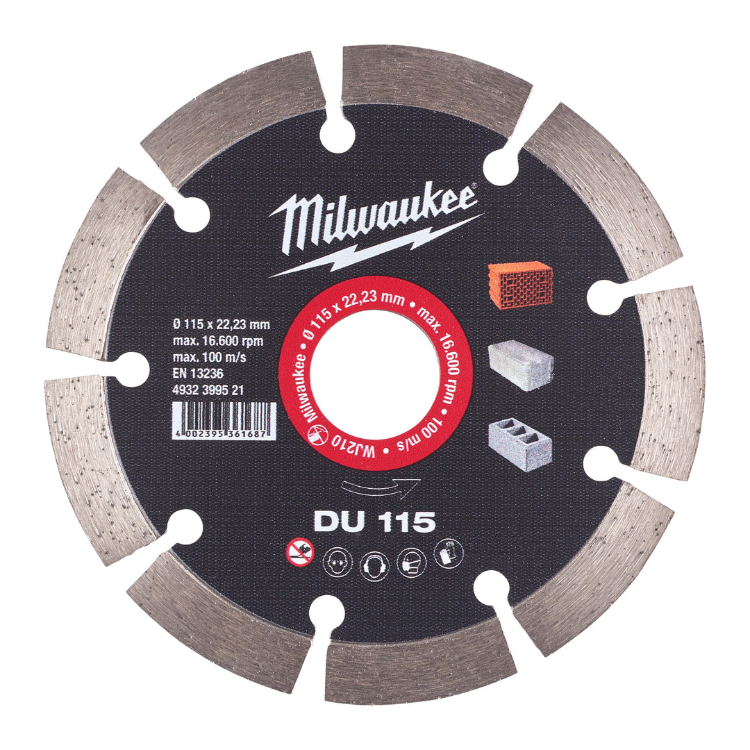 Universal Diamanttrennscheibe DU 115 mm