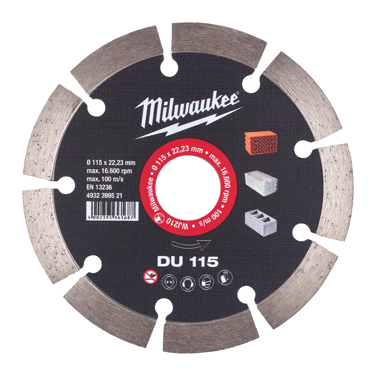 Universal Diamanttrennscheibe DU 115 mm