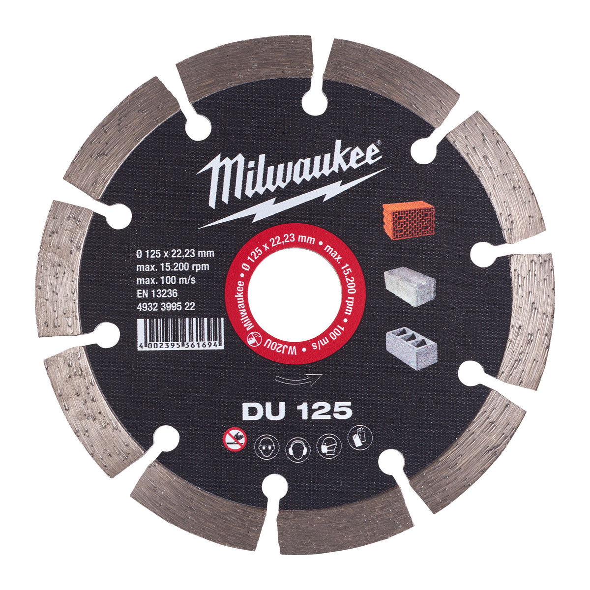 Universal Diamanttrennscheibe DU 125 mm