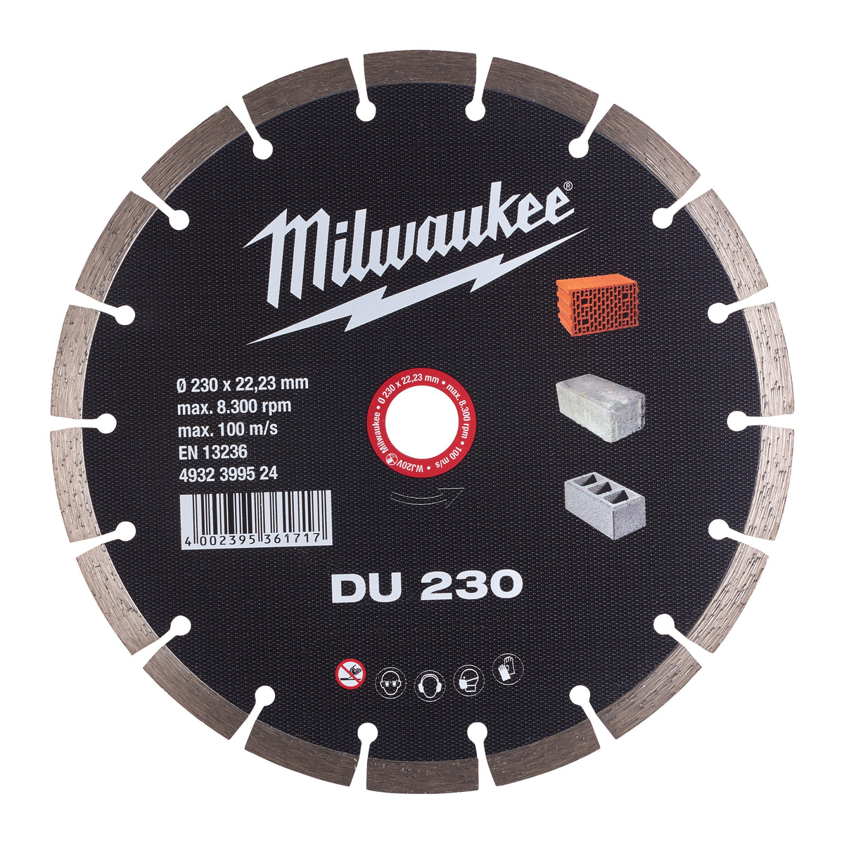 Universal Diamanttrennscheibe DU 230 mm