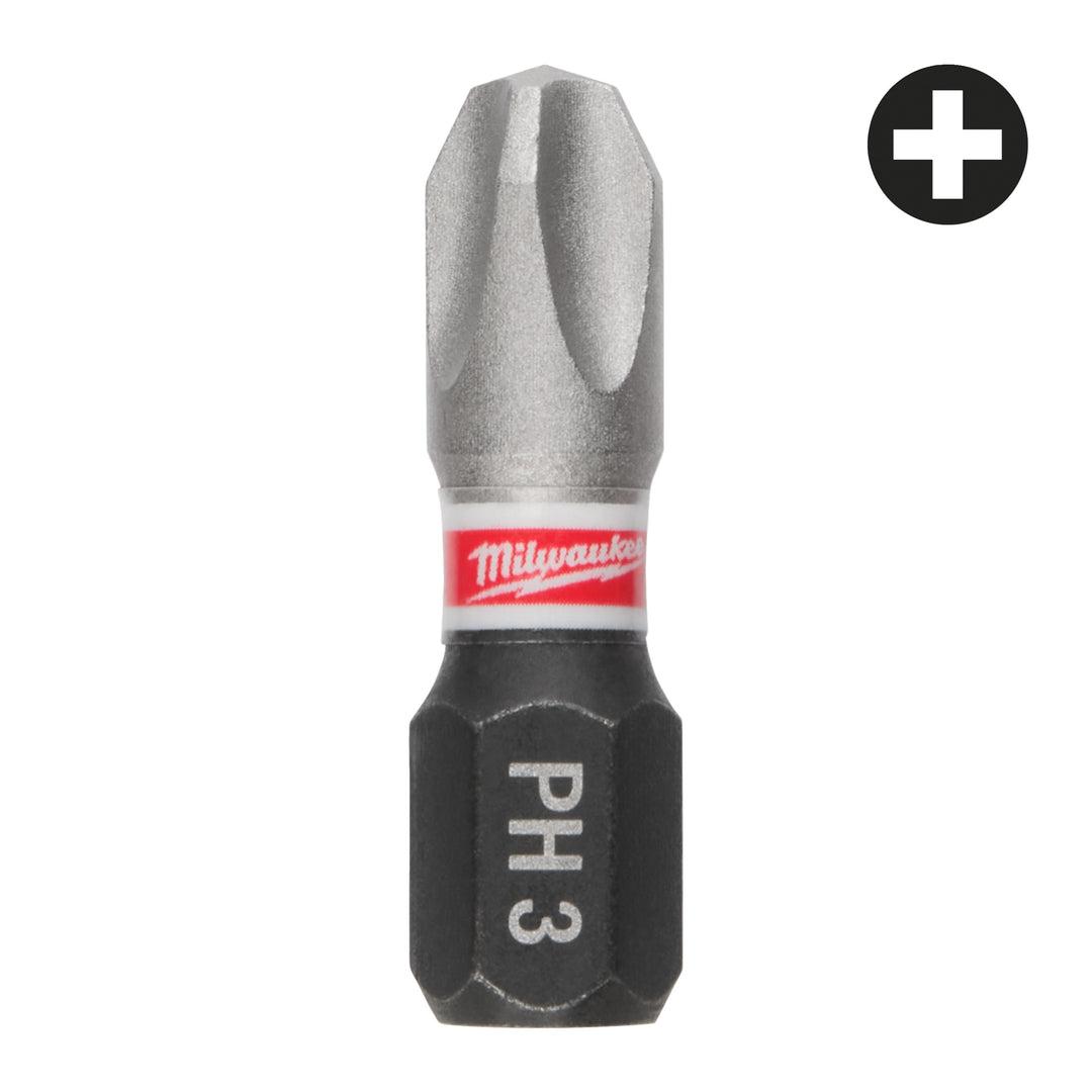 PH2 / 50 mm Schrauberbit SHOCKWAVE (10er Pack)