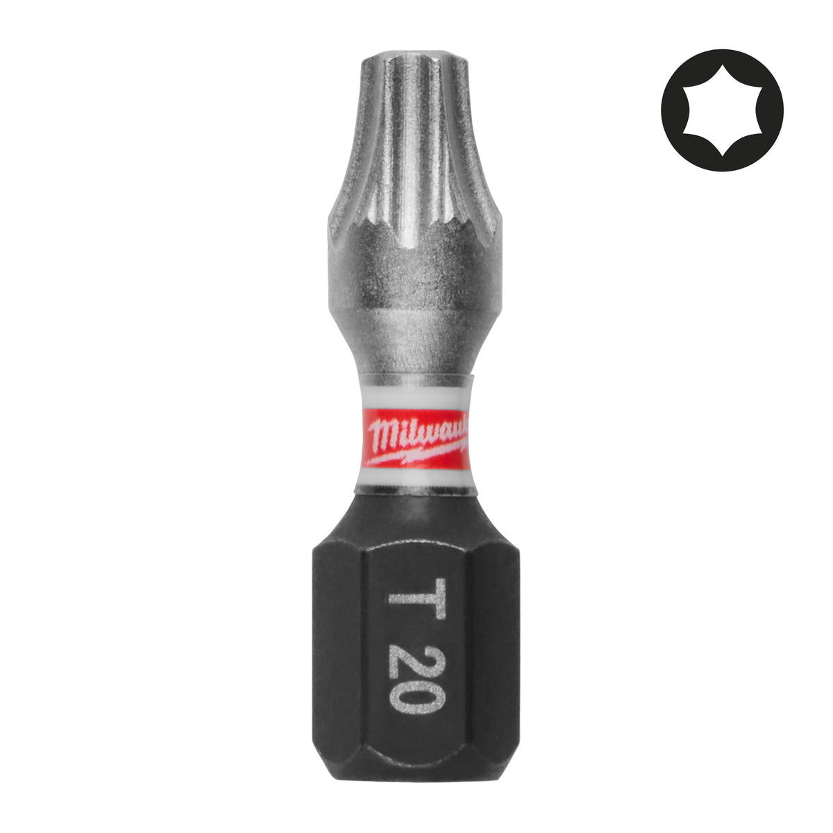 TX20 / 25 mm Schrauberbit SHOCKWAVE (25er Pack)