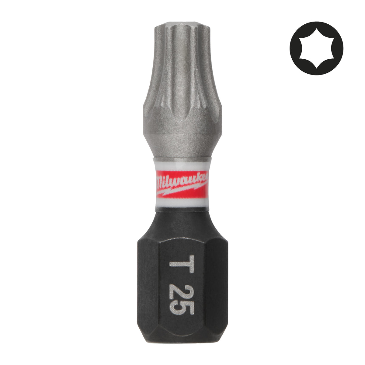 TX25 / 25 mm Schrauberbit SHOCKWAVE (25er Pack)