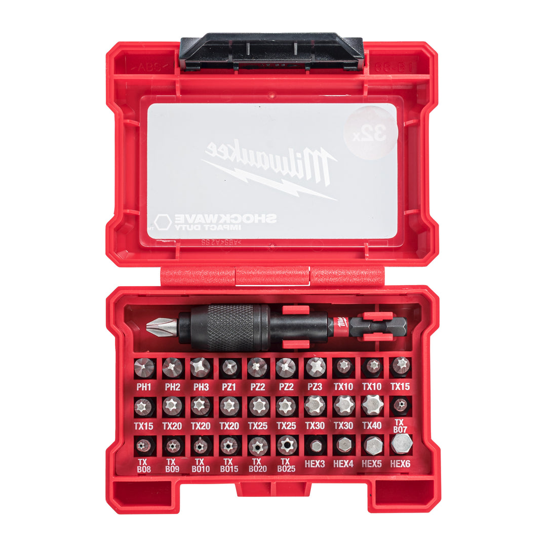 32-teilig SHOCKWAVE Compact-Set