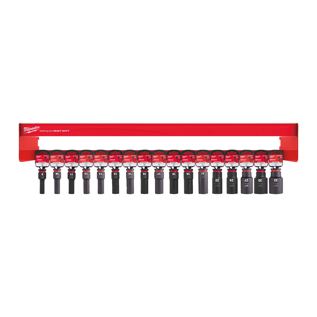 Schlagnüsse 1/2" lang 1 m Modul