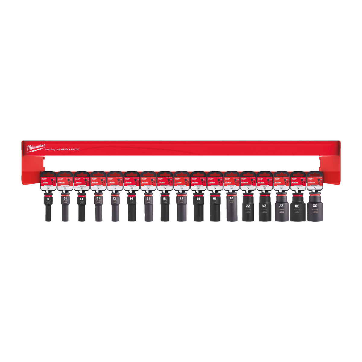 Schlagnüsse 1/2" lang 1 m Modul