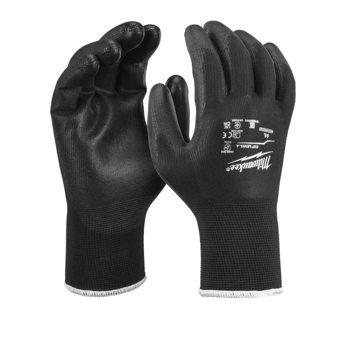 Größe 8 (M) 12er Pack Universal Arbeitshandschuhe Klasse 1/A