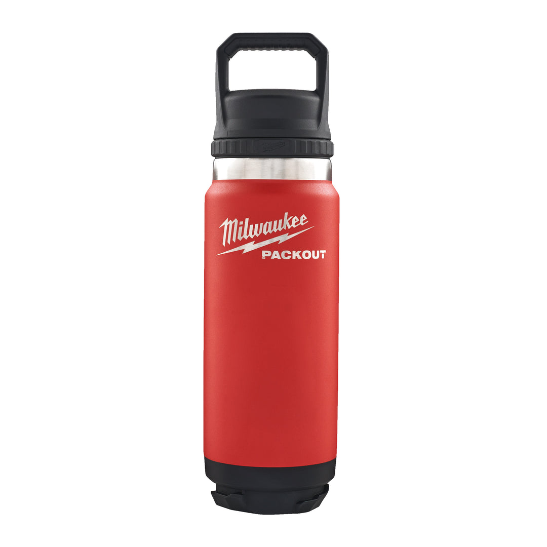 700 ml mit Schraubdeckel, rot ﻿PACKOUT Isolierflasche