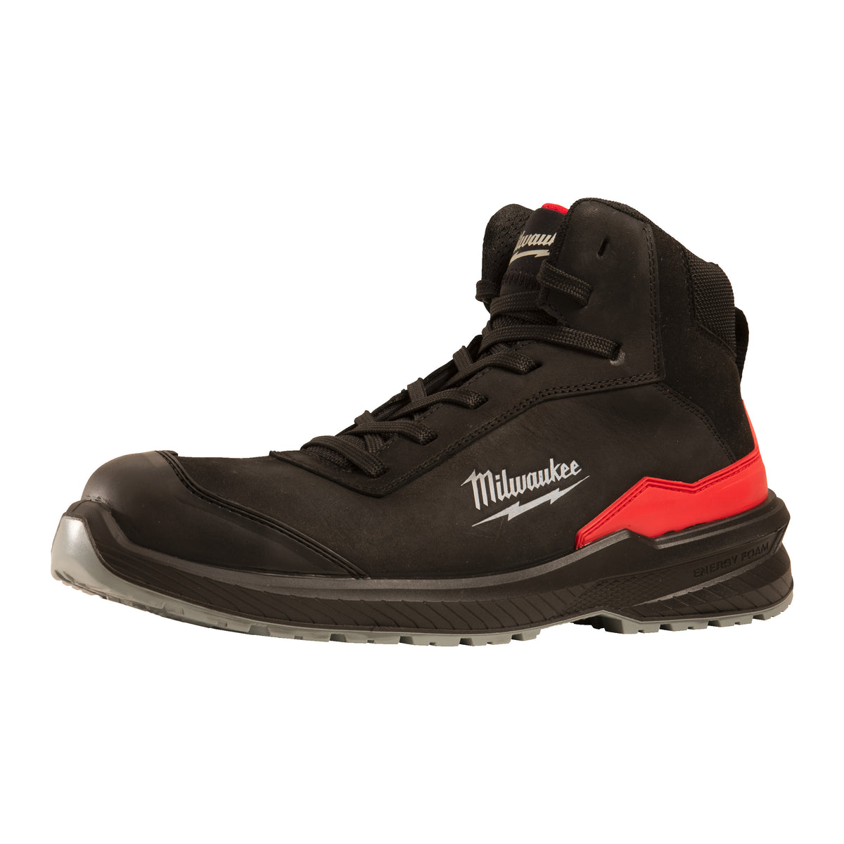 Größe 42 FLEXTRED S3S Sicherheits-Schnürstiefel Leder schwarz