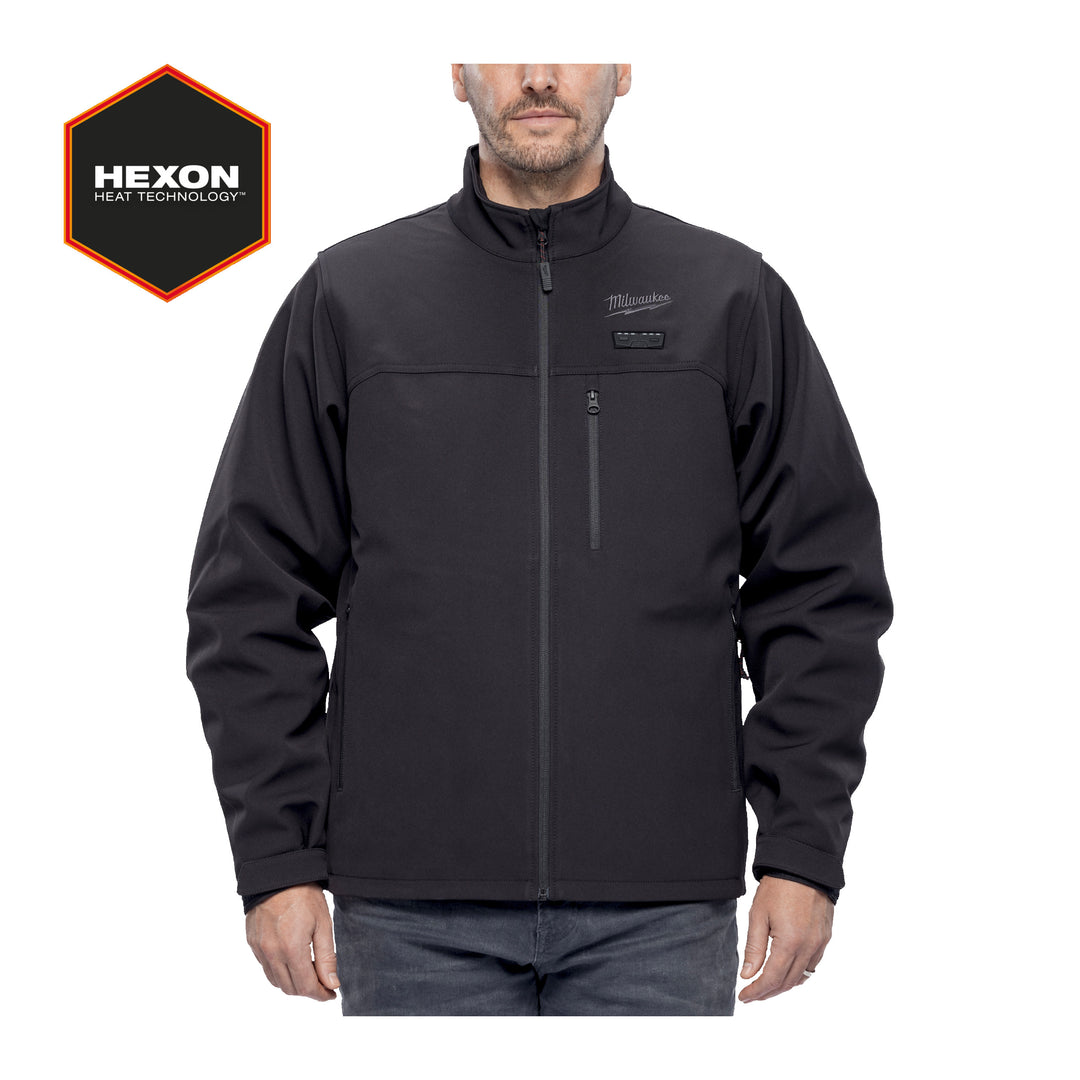 12 V Akku-Heiz-Jacke Herren schwarz, ohne Akku u. Ladegerät M12 HJBL6-0 (XL)
