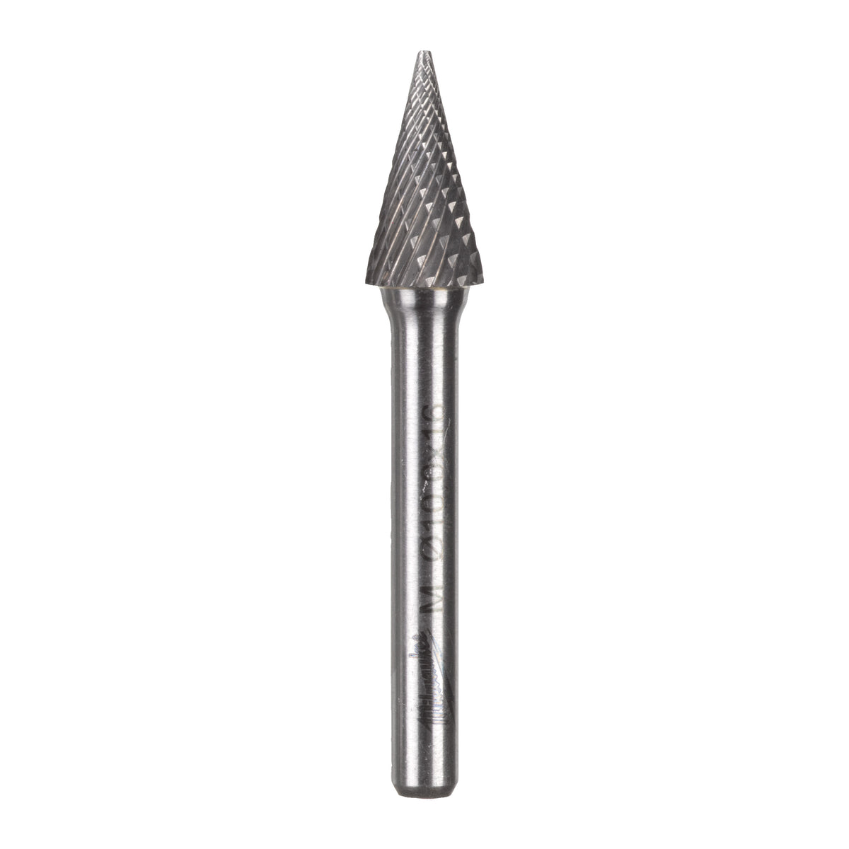 Typ M Spitzkegel-Kopf HM-Fräser 6 mm Schaft u. 10 mm Durchmesser