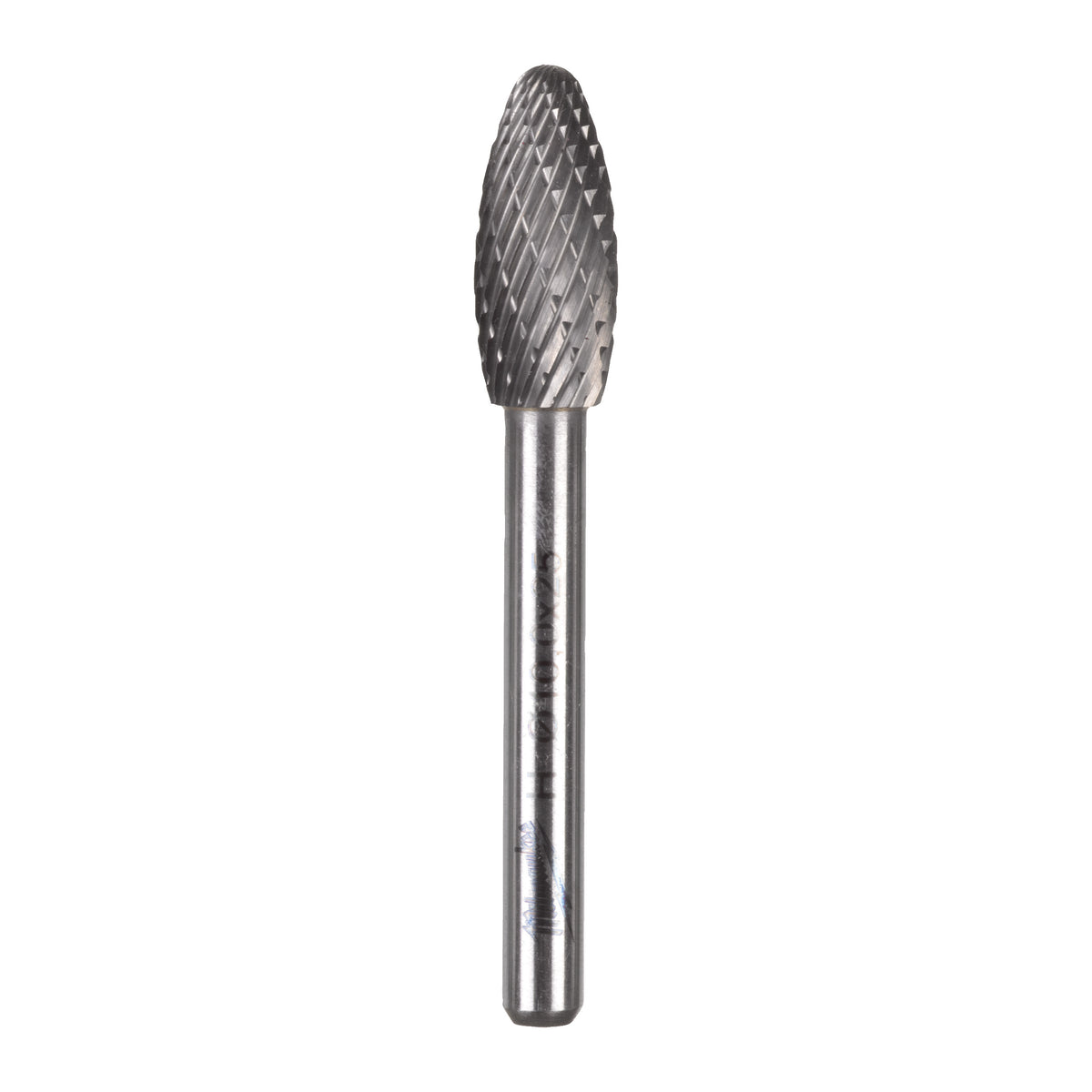 Typ H flammenförmiger Kopf HM-Fräser 6 mm Schaft u. 12,7 mm Durchmesser