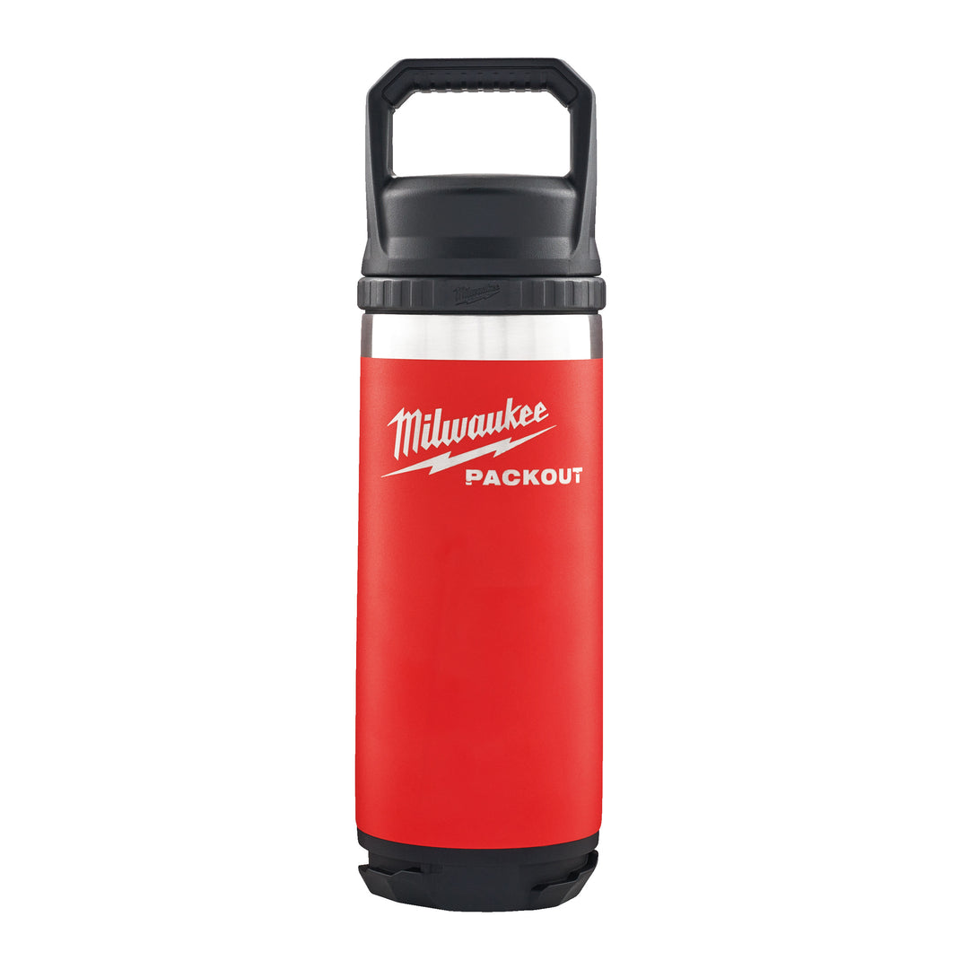 530 ml mit Schraubdeckel, rot ﻿PACKOUT Isolierflasche