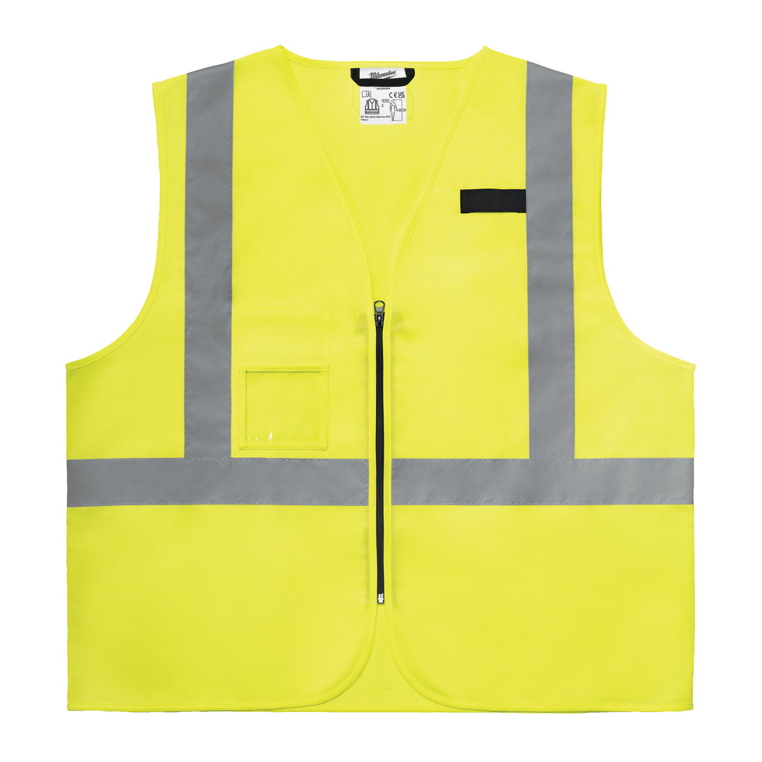Größe 2XL/3XL Contractor Warnschutzweste gelb