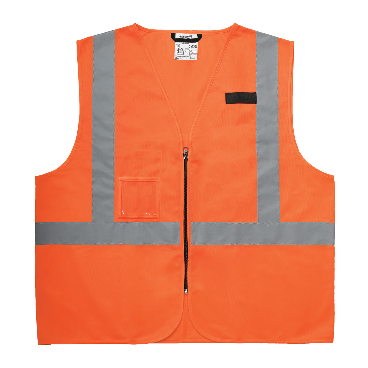 Größe S/M Contractor Warnschutzweste orange