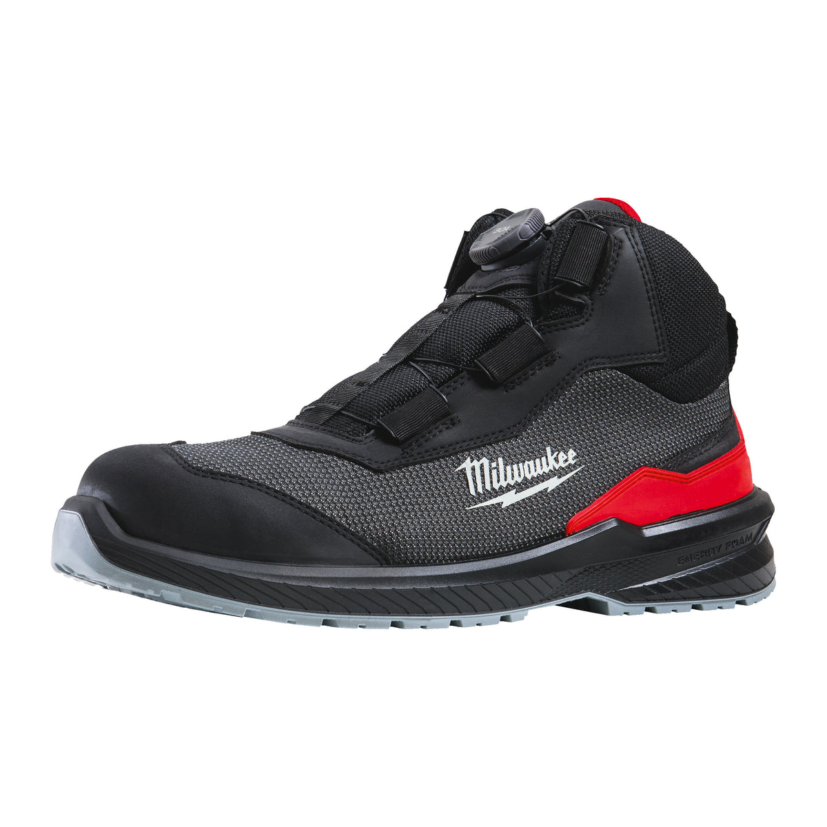 Größe 48 FLEXTRED S1PS Sicherheits-Stiefel BOA schwarz