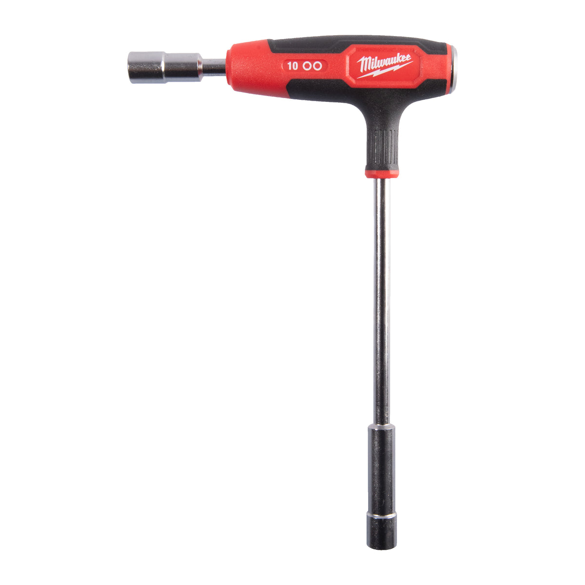 10 mm T-Griff Steckschlüssel mit Softgrip-Auflage