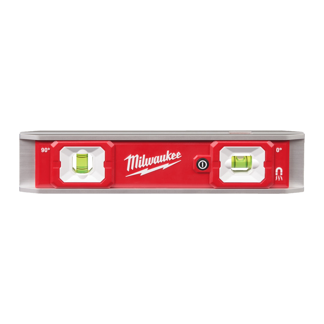 23 cm lang magnetisch Wasserwaage Torpedo LED