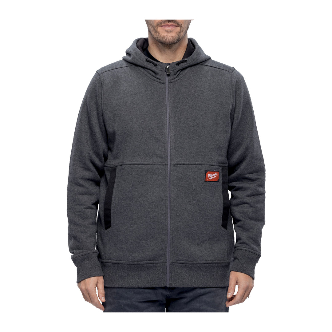 GRIDIRON Full-Zip Kapuzenpullover grau WHZGR-M