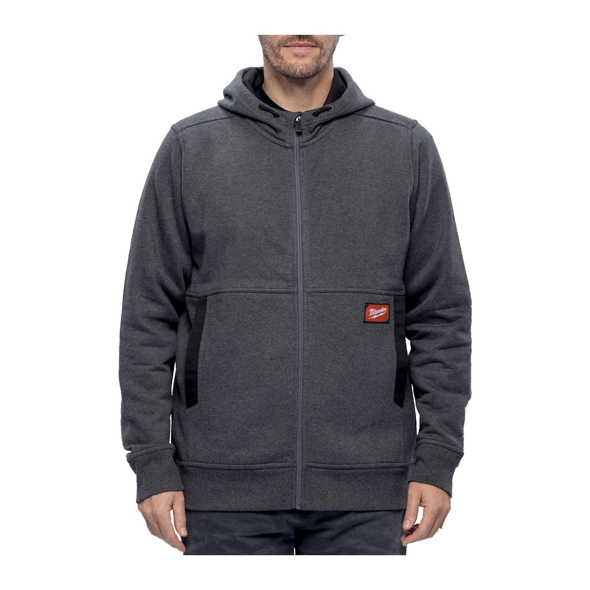 GRIDIRON Full-Zip Kapuzenpullover grau WHZGR-M