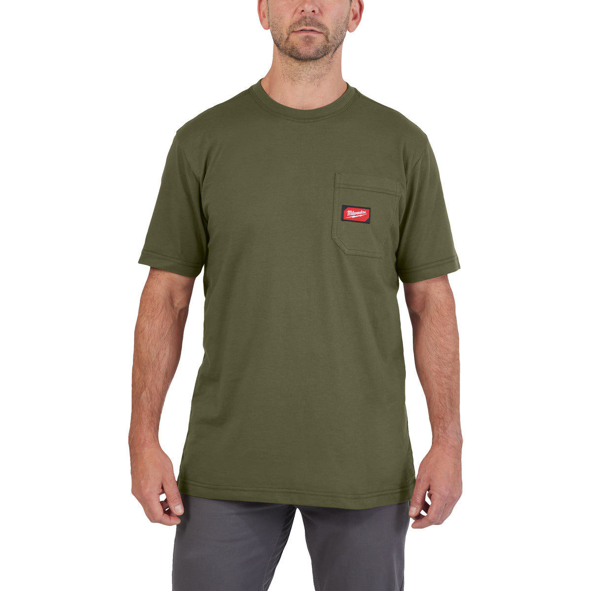 Arbeits-T-Shirt grün mit UV-Schutz WTSSGN-S