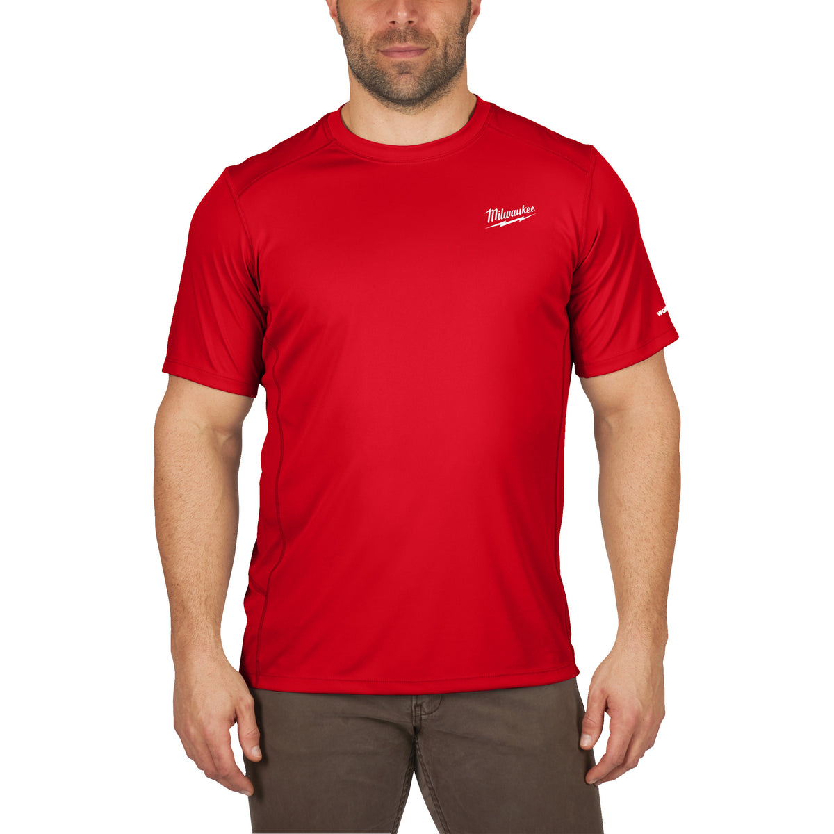 Funktions-T-Shirt rot mit UV-Schutz WWSSRD-M